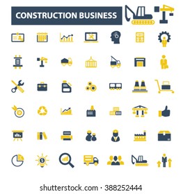 construction business icons
