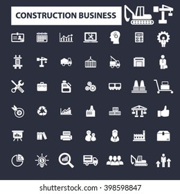 construction business icons
