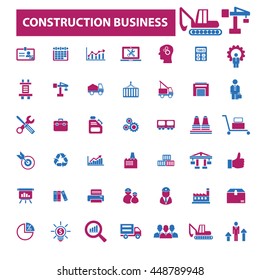construction business icons