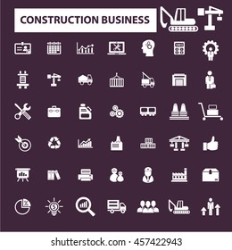 construction business icons