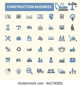 construction business icons