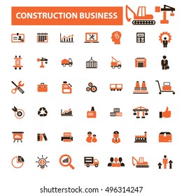 construction business icons