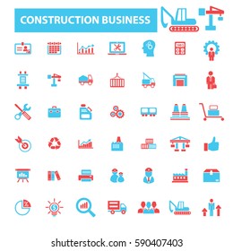 construction business icons
