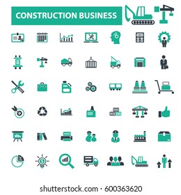 construction business icons
