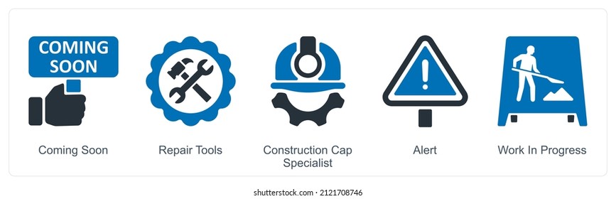 Concepto de icono de la marca de construcción