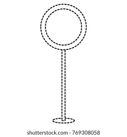 construction caution signal icon