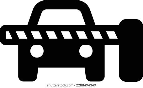 construction close barrier stop car 27220
