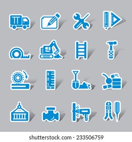 Construction Color Icon Label