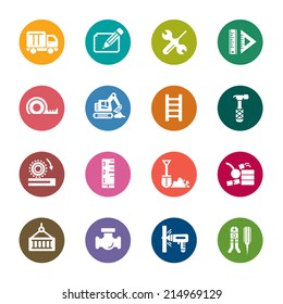 Construction Color Icons