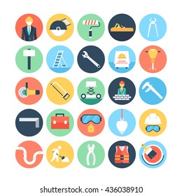 Construction Colored Vector Icons 3