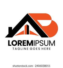 Plantilla de diseño del logotipo de la empresa de construcción
