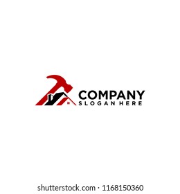 construction company logo design vector