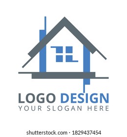 Construction Company Logo Design Vector