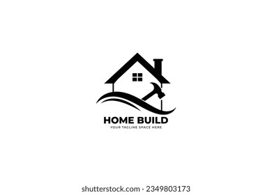 diseño de plantilla de logotipo de empresa de construcción