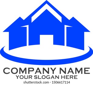 construction company logo vector art home 