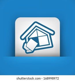 Construction company symbol