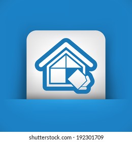 Construction company symbol