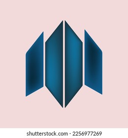 Construction company unique logo design