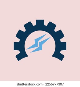 Construction company unique logo design
