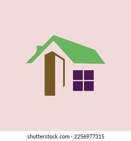Construction company unique logo design