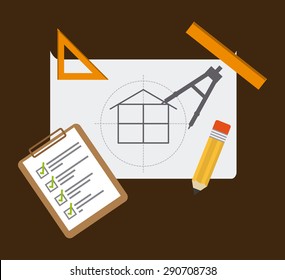 construction concept design, vector illustration eps10 graphic 