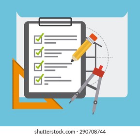 construction concept design, vector illustration eps10 graphic 