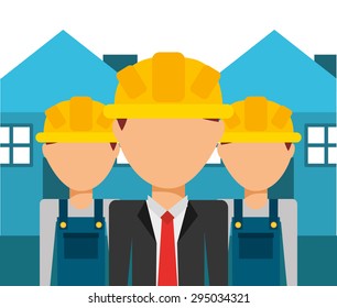 construction concept design, vector illustration eps10 graphic 