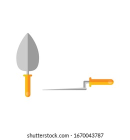 Construction concept tools all of tools supplies for house repair builder on white background vector illustration