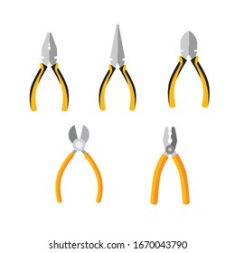 Instrumentos conceptuales de construcción todos los suministros de herramientas para el constructor de reparación de viviendas en ilustraciones vectoriales de fondo blanco