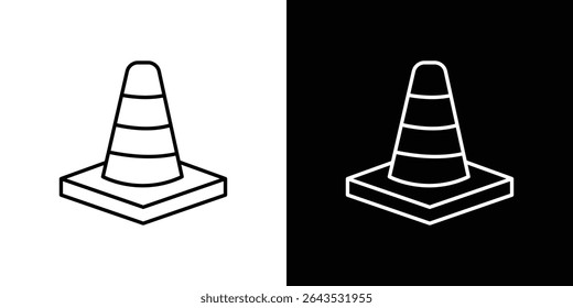 Construction cone icon. Graphic Design vector icon. Ui Ux Icons
