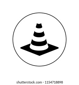 Construction Cone Icon, logo