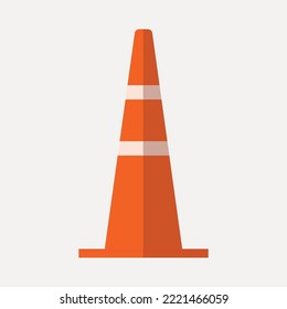 Icono de cono de construcción, diseño de ilustración vectorial. colección Tools.