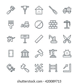 Construction Cool Vector Icons 1