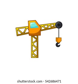 construction crane icon illustration isolated vector sign symbol