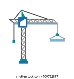 construction crane icon image 