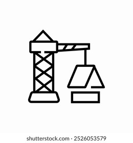 Baukran-Symbol, Vektorgrafik