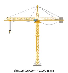 construction crane yellow
