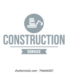 Construction creative logo. Simple illustration of construction creative vector logo for web