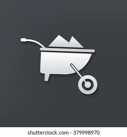 Construction design on clean background,vector