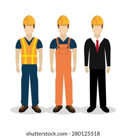 Construction design over white background ,vector illustration.