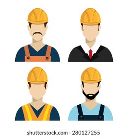 Construction design over white background ,vector illustration.
