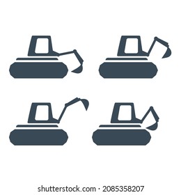 The Construction Digger Icon Design