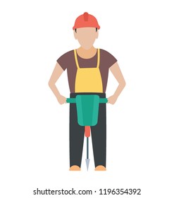 
A construction electrician to fix electrical wires 
