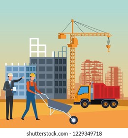 construction engineer cartoon