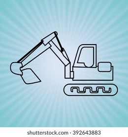 construction equipment design, vector illustration eps10 graphic 