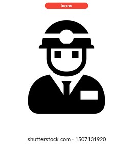 construction equipment icon isolated sign symbol vector illustration - high quality black style vector icons
