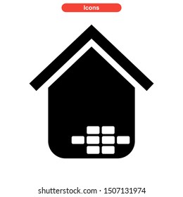 construction equipment icon isolated sign symbol vector illustration - high quality black style vector icons
