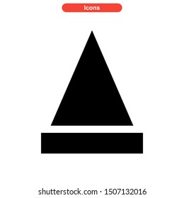 construction equipment icon isolated sign symbol vector illustration - high quality black style vector icons

