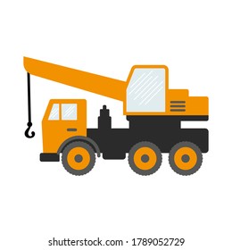 Construction Equipment Machines Building Work Isolated Stock Vector ...