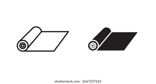 Construction film roll icon elements. doodle graphics icons.